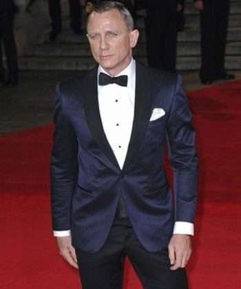 James Bond No Time To Die Movie Black Tuxedo