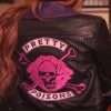Riverdale Cheryl Blossom Black Biker Leather Jacket