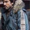 Cassian Andor Rogue One A Star Wars Story Parka Blue Jacket