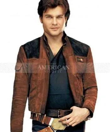 Alden Ehrenreich Solo A Star Wars Story Leather Jacket
