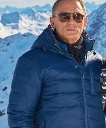 James Bond Spectre Blue Parachute Jacket