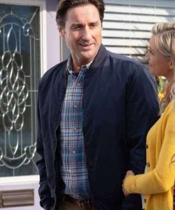 Luke Wilson TV Series Stargirl Blue Cotton Jacket