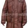 Men Winter Shearling Leather Coat
