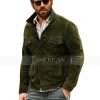 Ryan Reynolds Welcome to Wrexham (2022) Green Leather Jacket