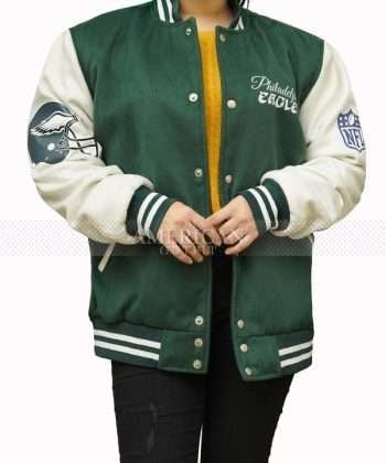 American Football Team Princess Diana Wool Jacket