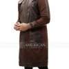 Andor Cassian Andor Brown Leather Coat
