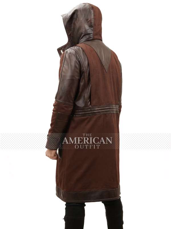 Andor Season 1 Cassian Andor Coat Andor 1 Cassian Andor Brown Leather Coat