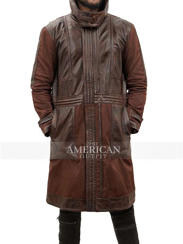 Andor Season Cassian Andor Leather Coat Andor Season 1 Cassian Andor Coat