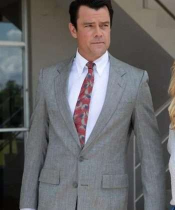 Josh Duhamel Bandit Movie (2022) Grey Suit