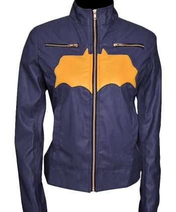 Halloween Womens Purple Batgirl Jacket