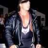 Bret Hart Black Leather Jacket