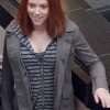 Natasha Romanoff Captain America The Winter Soldier Gray Jacket