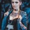 Watch Dogs Clara Lille Real Leather Black Jacket