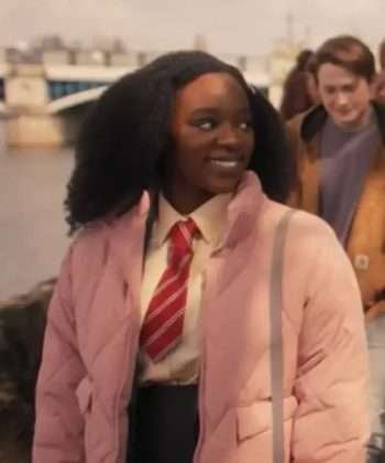 Heartstopper Corinna Brown Pink Jacket