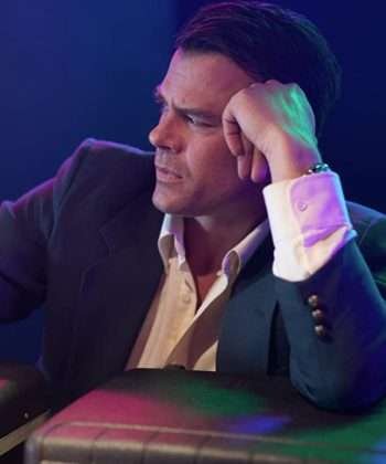 Josh Duhamel Bandit Blue Blazer Coat
