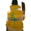 David Martinez Video Game Cyberpunk 2077 Edgerunners Yellow Leather Jacket