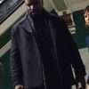 Mike Colter Evil Black Wool Coat