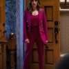 Audrey San Fernando Day Shift Karla Souza Pink Blazer