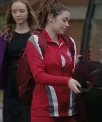 Helen TV Series Devil in Ohio Red Track Jacket