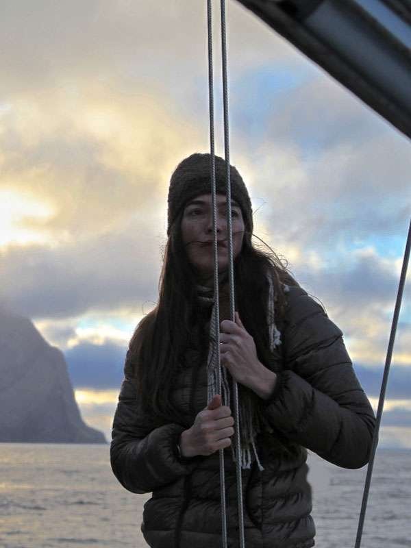 Dominique Braun Get Away If You Can Brown Puffer Hooded Jacket