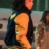 Teen Jackie Yellowjackets (2021) Blue and Yellow Varsity Jacket