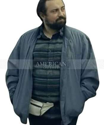 Ahmet Kürsat Öçalan Grey Cotton Jacket