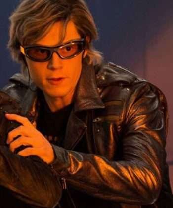 Quicksilver X Men Apocalypse Evan Peters Leather Jacket