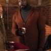 David Acosta Evil Brown Wool Coat