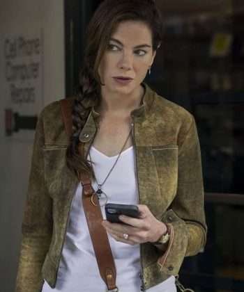 Michelle Monaghan Echoes Gina Leather Jacket
