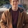 Nick Nelson TV Series Heartstopper Brown Hoodie