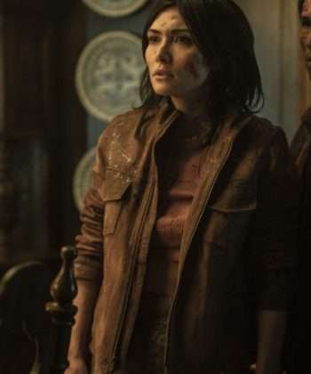 Idalia Tales of the Walking Dead Daniella Pineda Brown Jacket