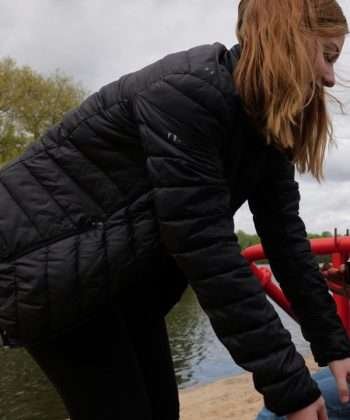 Reagan Nothingman Judith Shoemaker Black Puffer Jacket