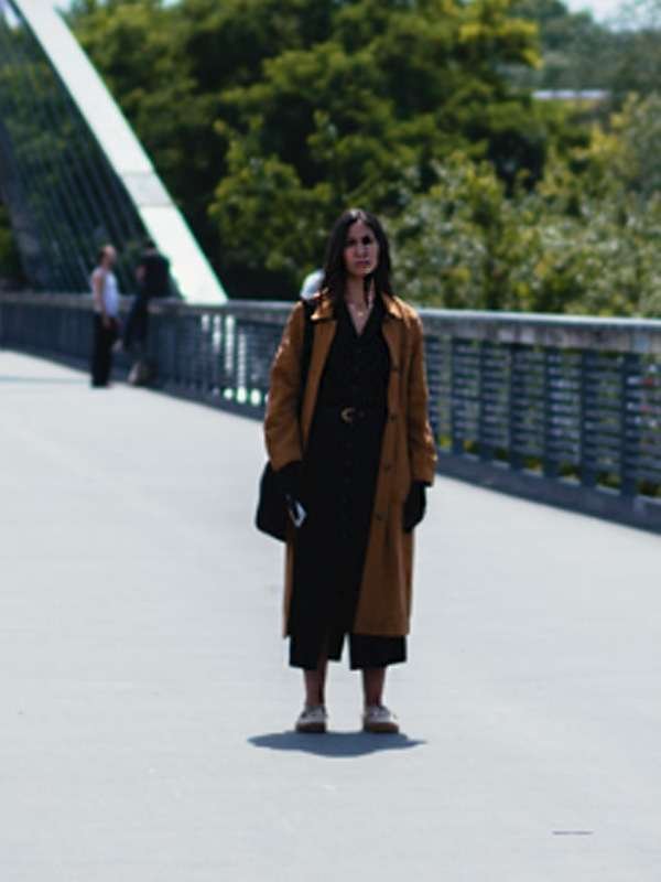 Nothingman Julie Millaud Brown Cotton Coat