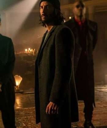 Keanu Reeves Black Coat