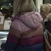 Kevin Can Fuck Himself Annie Murphy Multicolor Puffer Jacket