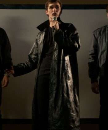 Space Waves 2022 Marvin Walt Leather Trench Coat