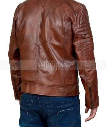 Mens Cafe Racer Leather Jacket For Men