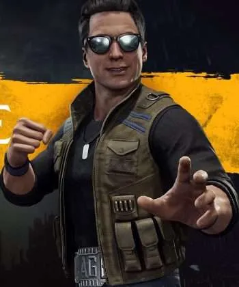 Johnny Cage Mortal Kombat 11 Green Cotton Vest