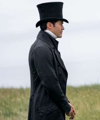 Mr Elliot Persuasion Henry Golding Black Coat