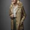 Natalia Oreiro Santa Evita Eva Perón Brown Coat