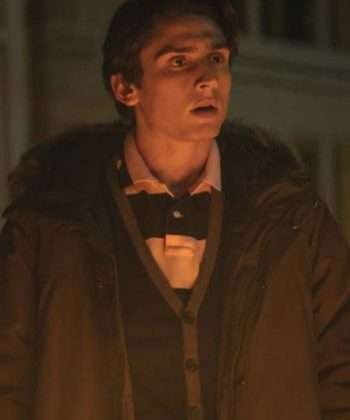 Matthew Finlan Orphan First Kill Gunnar Albright Brown Jacket
