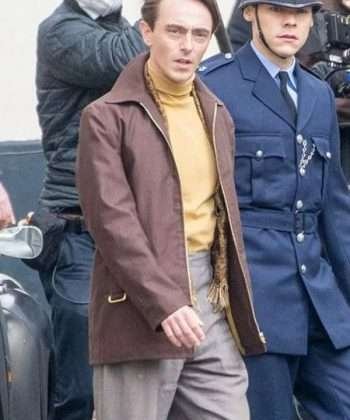 David Dawson My Policeman Brown Jacket