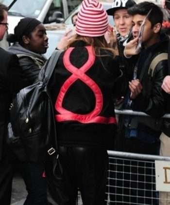 Heart Love Rihanna Varsity Jacket