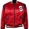 1950 A Baseball Team Sacramento Solons Red Letterman Jacket
