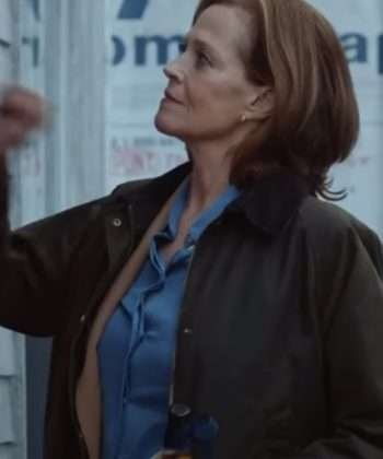 The Good House Sigourney Weaver Green Jacket