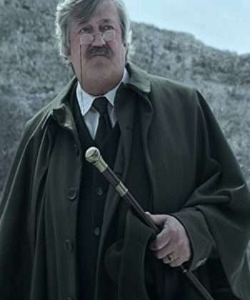 Stephen Fry The Sandman Green Wool Coat