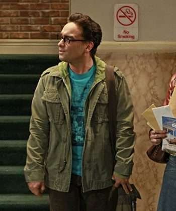 Leonard Hofstadter The Big Bang Theory Green Jacket