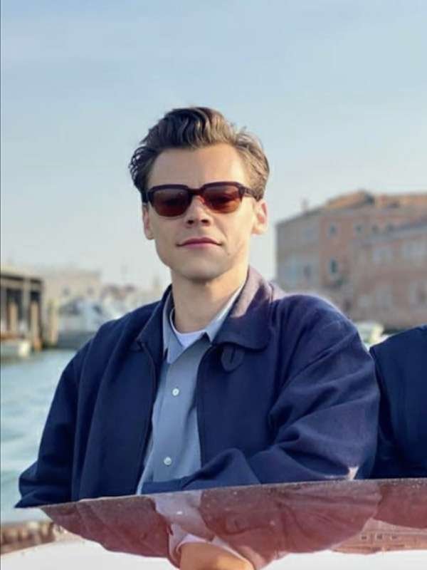 Harry Styles My Policeman Blue Jacket