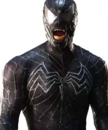 Movie Spiderman Venom Leather Jacket