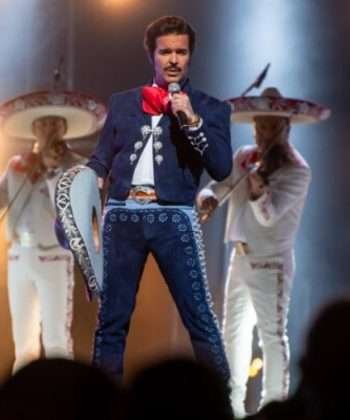 Pablo Montero El Último Rey Vicente Fernández Blue Jacket